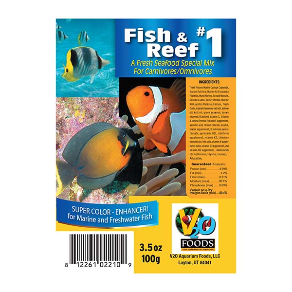 V2O Foods Fish and Reef #1 Frozen Food V2O Foods Fish and Reef #1 Frozen Food