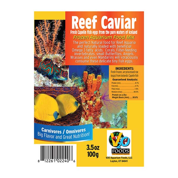 V2O Foods Reef Caviar Frozen Food