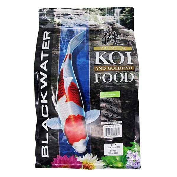 Blackwater Max Growth Premium Koi & Goldfish Food, Small Pellets 