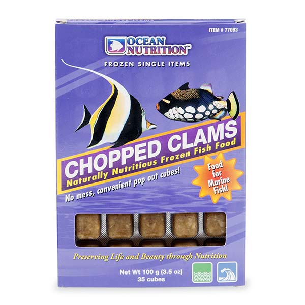 Ocean Nutrition Frozen Chopped Clams