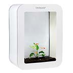 LiveAquaria® Beginner Guppy Aquarium Kit Cubi White